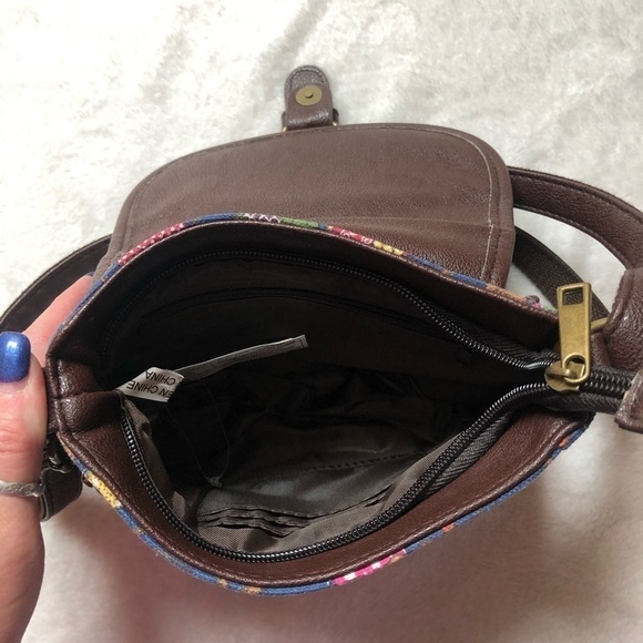 Owl Cloth Small Crossbody Purse NWOT - Picture 4 of 8